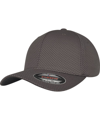 Casquette Flexfit 3D Hexagon Jersey (6584) | Gris foncé