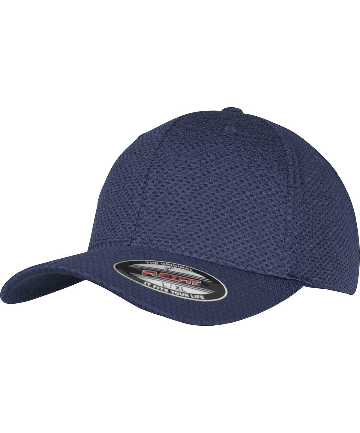 Flexfit 3D Hexagon Jersey Cap (6584) | Marineblau