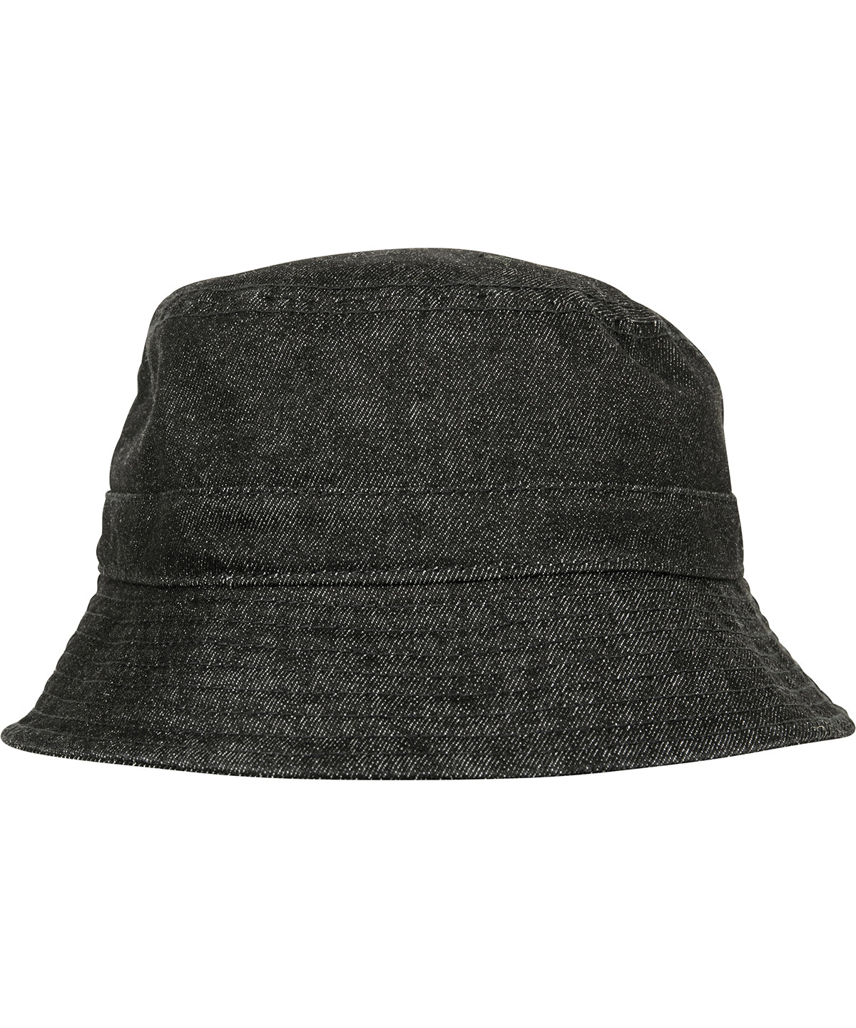 Denim Bucket Hat (5003DB) | Schwarz/Grau