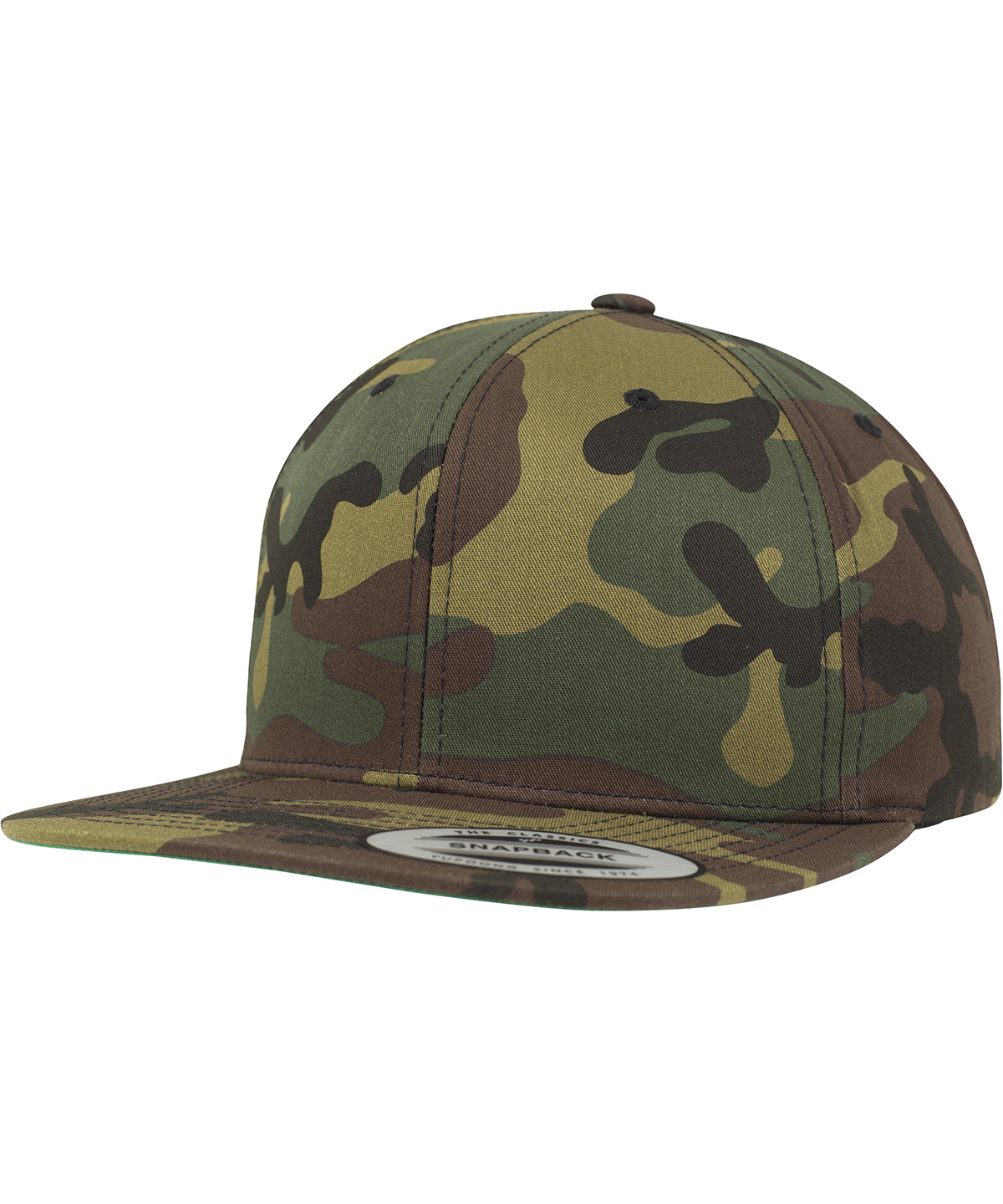 Klassische Snapback-Kappe im Camouflage-Look (6089CF) | Camo