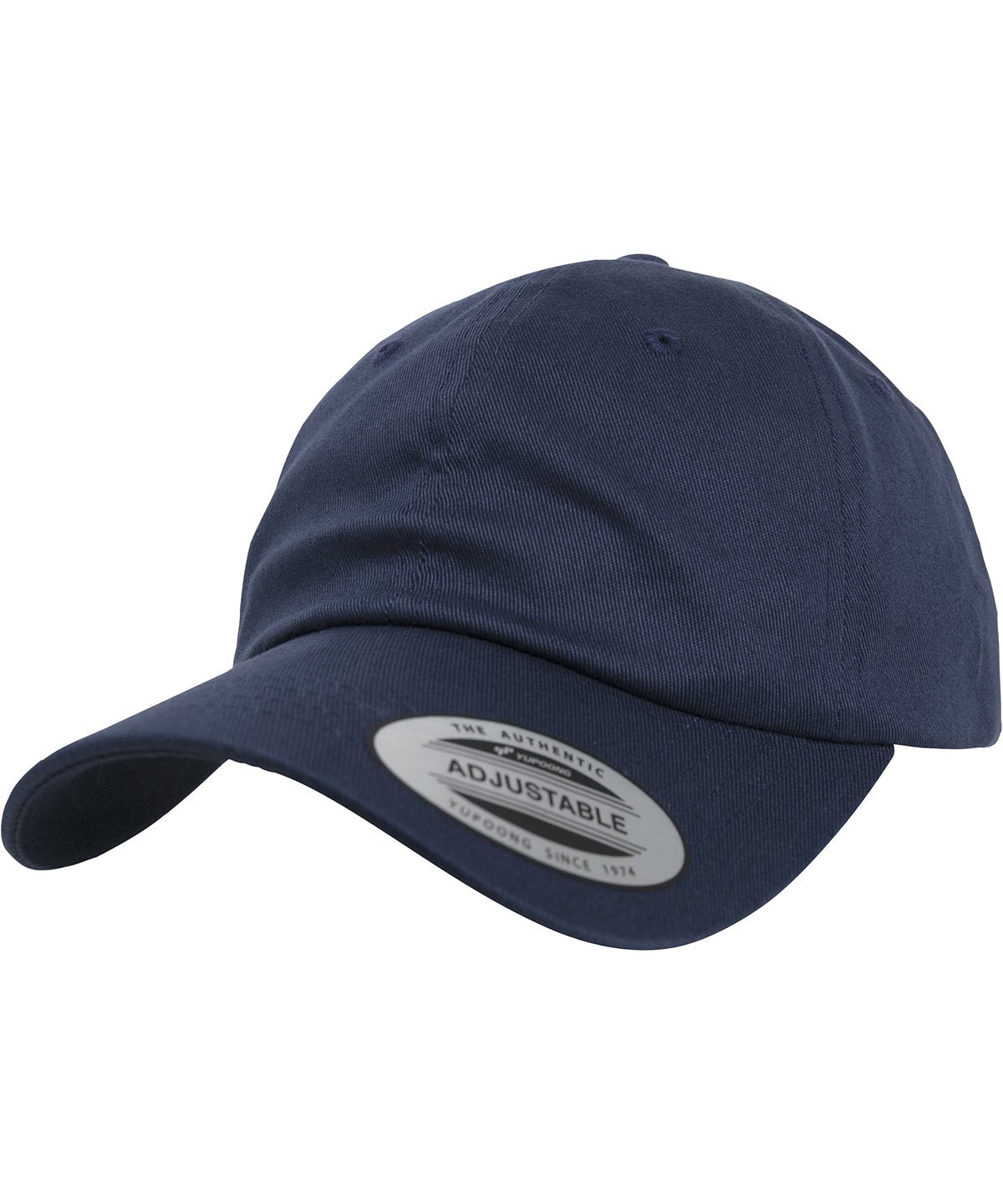 Gorra de algodn orgnico de perfil bajo (6245OC) | Azul Marino
