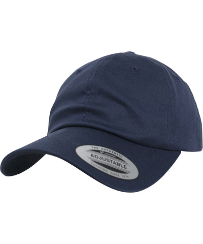 Gorra de algodn orgnico de perfil bajo (6245OC) | Azul Marino