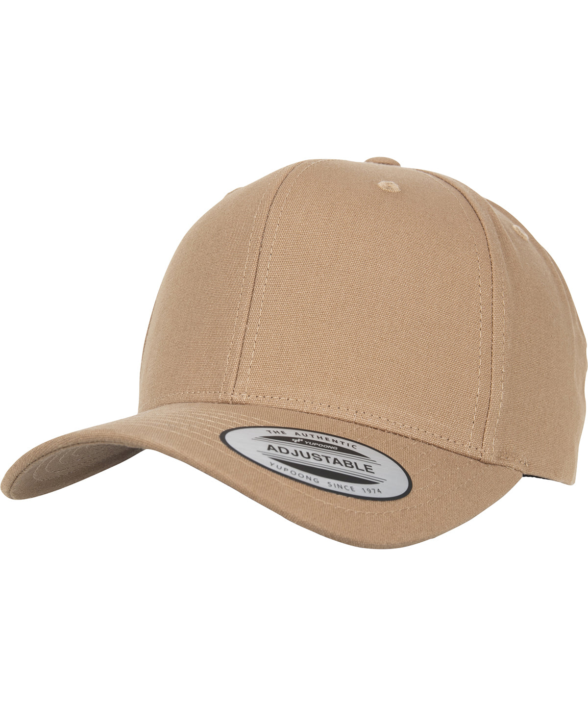 Gorra con visera curva de 6 paneles con cierre metlico (7708MS) | Croissant - Cruasn