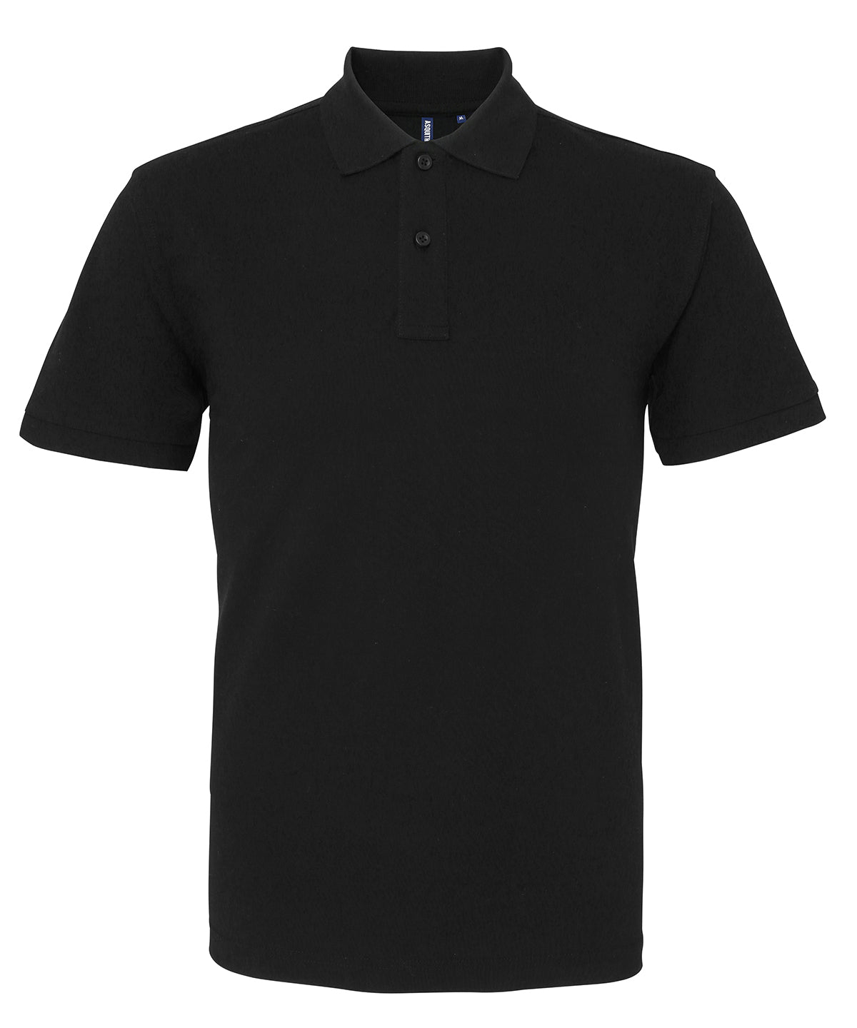 Polo orgnico para hombre | Negro