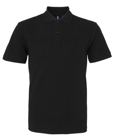 Polo orgnico para hombre | Negro