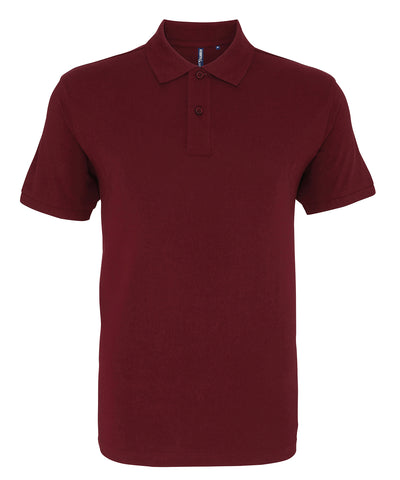 Polo orgnico para hombre | Burdeos