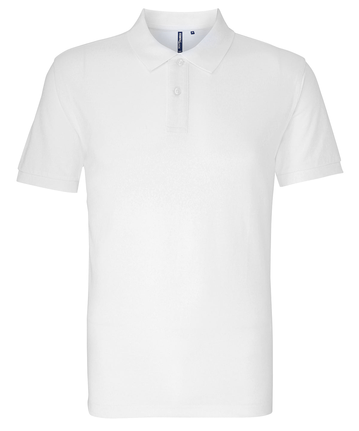Polo orgnico para hombre | Blanco