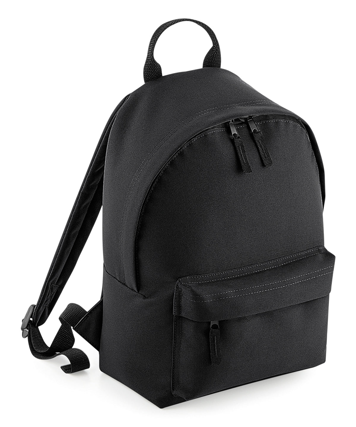 Mochila mini de moda | Negro/Negro