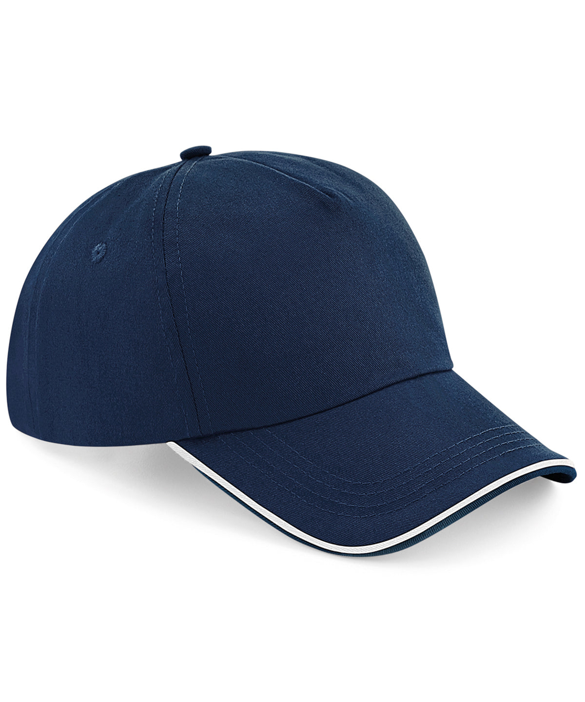 Gorra de 5 paneles autntica - visera con ribete | Azul Real