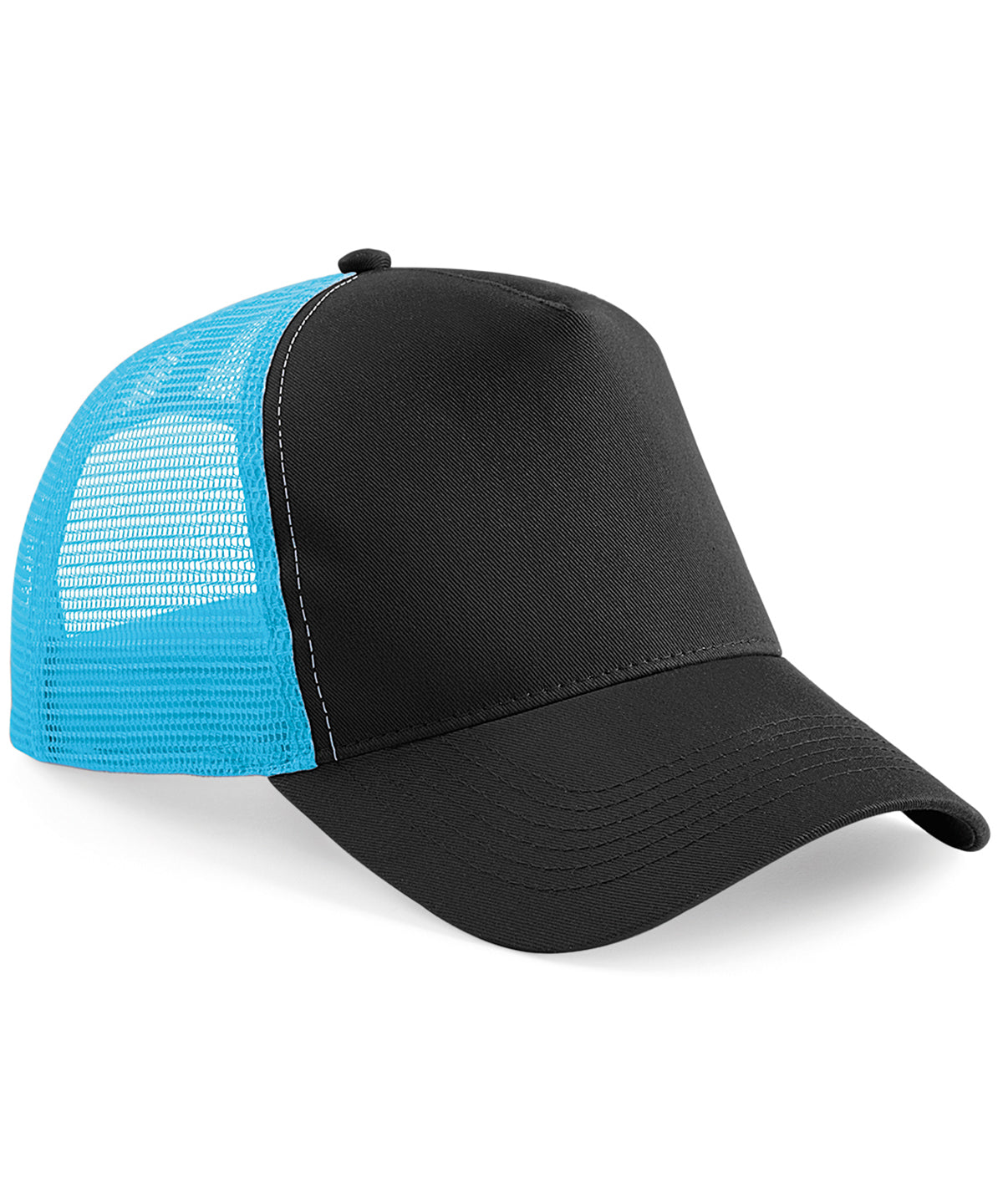 Gorra trucker Snapback | Negro/Azul Surf