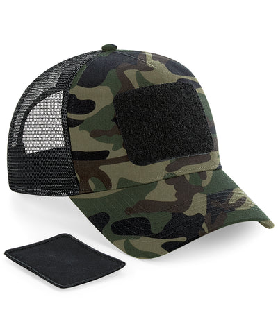 Gorra trucker con parche | Jungle Camo