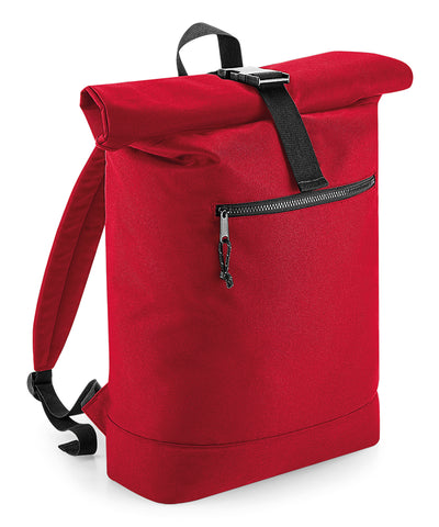 Mochila de rollo superior reciclada | Rojo Clsico
