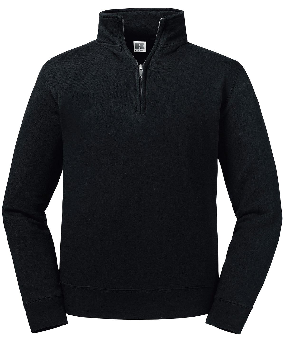 Sudadera con cremallera autntica | Negro