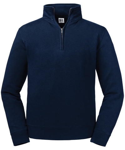 Authentischer Kapuzenpullover mit Reißverschluss | Französisches Marineblau