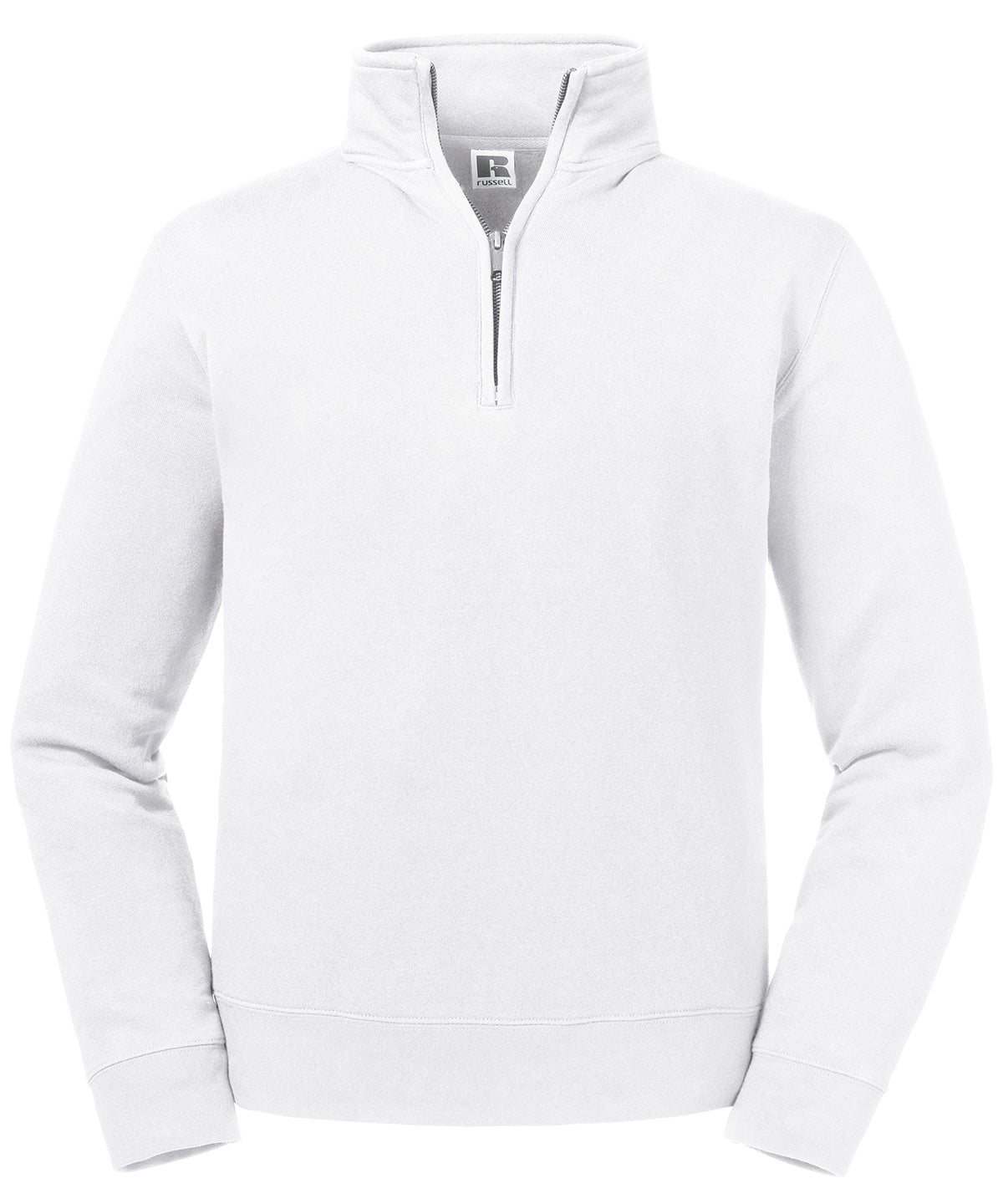 Sudadera con cremallera autntica | Blanco