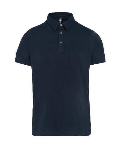 Camiseta polo de punto jersey | Azul Marino