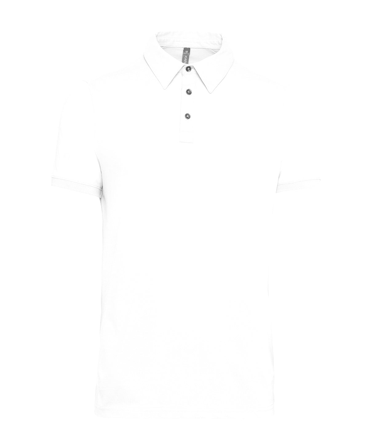 Camiseta polo de punto jersey | Blanco