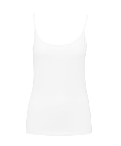 Top de tirantes para mujer | Blanco