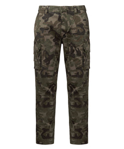 Pantalones multipoches pour hommes | Camouflage