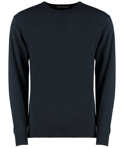 Jersey de cuello redondo Arundel de corte regular | Azul Marino