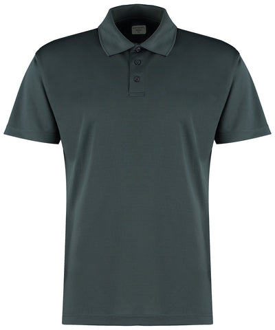 Polo de ajuste regular Cooltex® plus con micro malla | Grafito