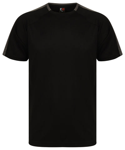Camiseta de equipo unisexe | Negro/Gris Metalizado Oscuro