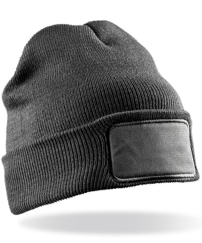 Gorro de punto doble para impresoras | Gris