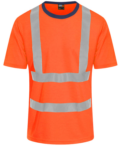 Camiseta de alta visibilidad | Naranja/Marino