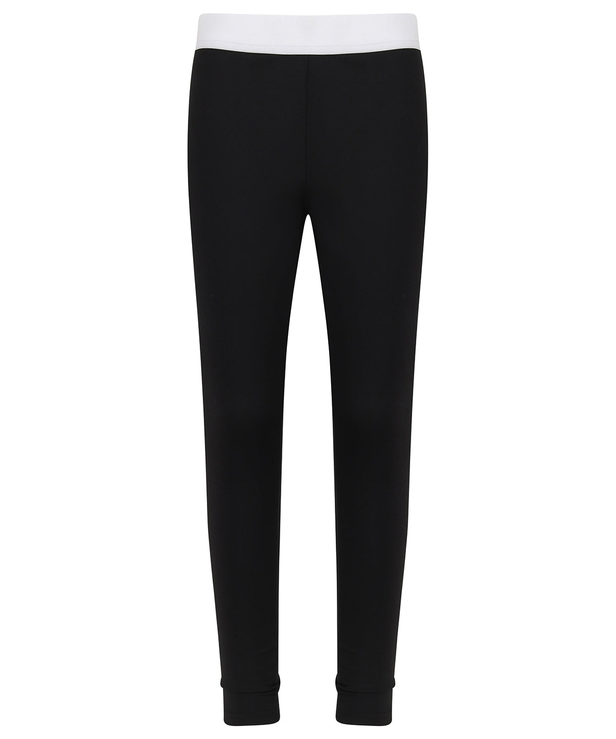 Leggings de moda para nios | Negro/Blanco