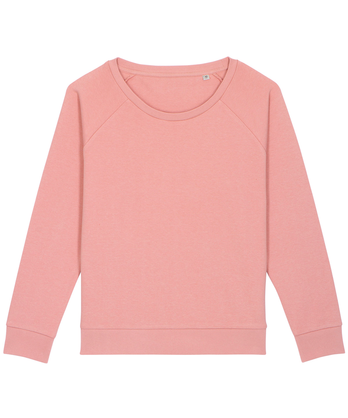 Womens Stella Dazzler relaxed fit sweatshirt (STSW125) | Canyon Pink