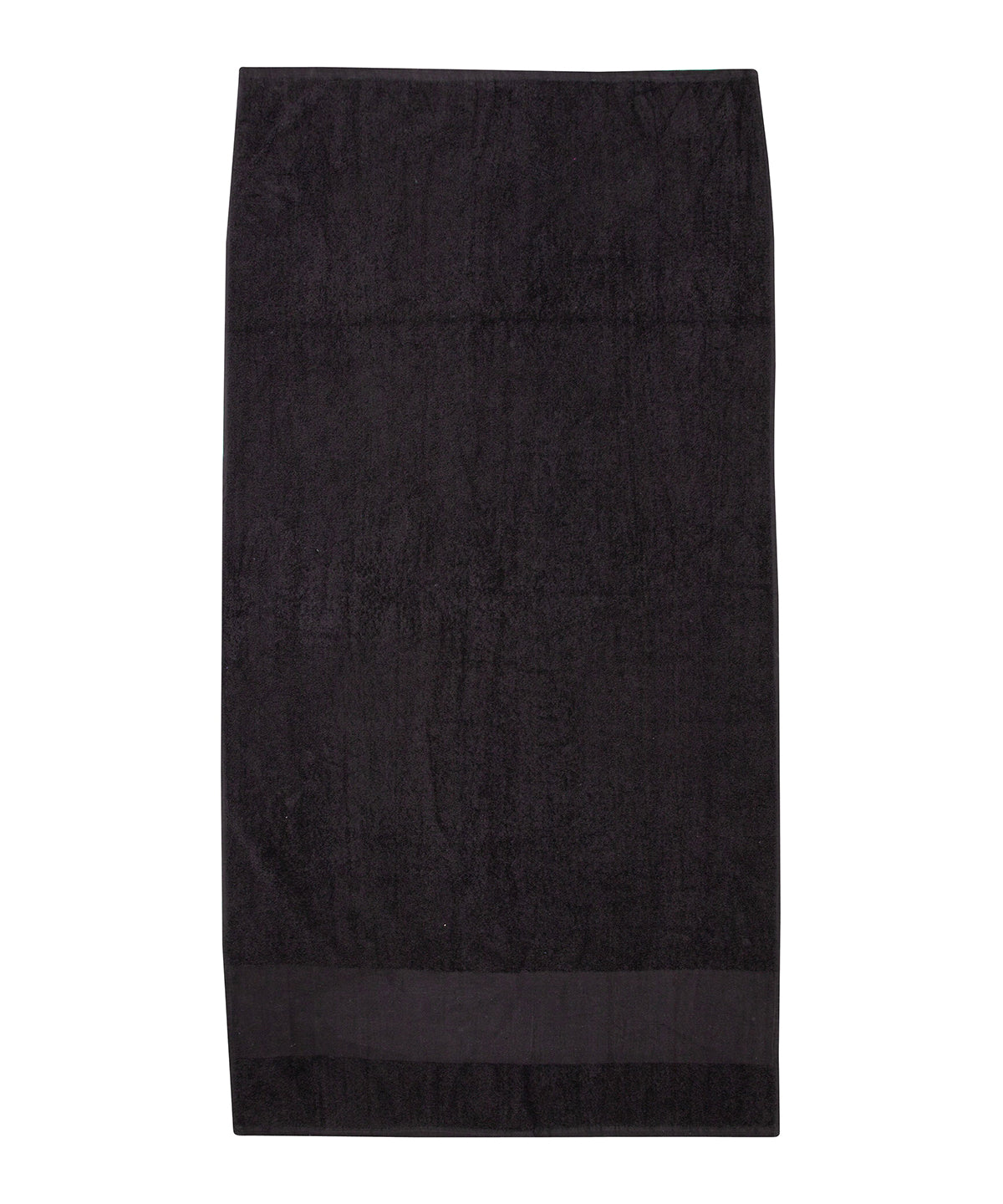 Toalla de mano con borde imprimible | nègre