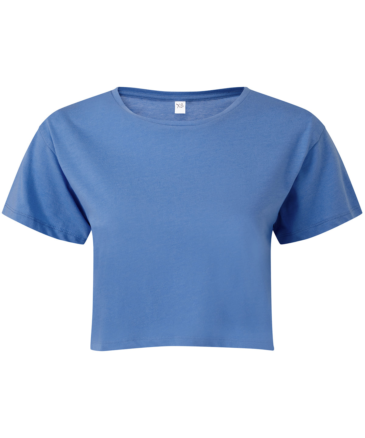 Top corto para mujer TriDri® | Azul Aciano