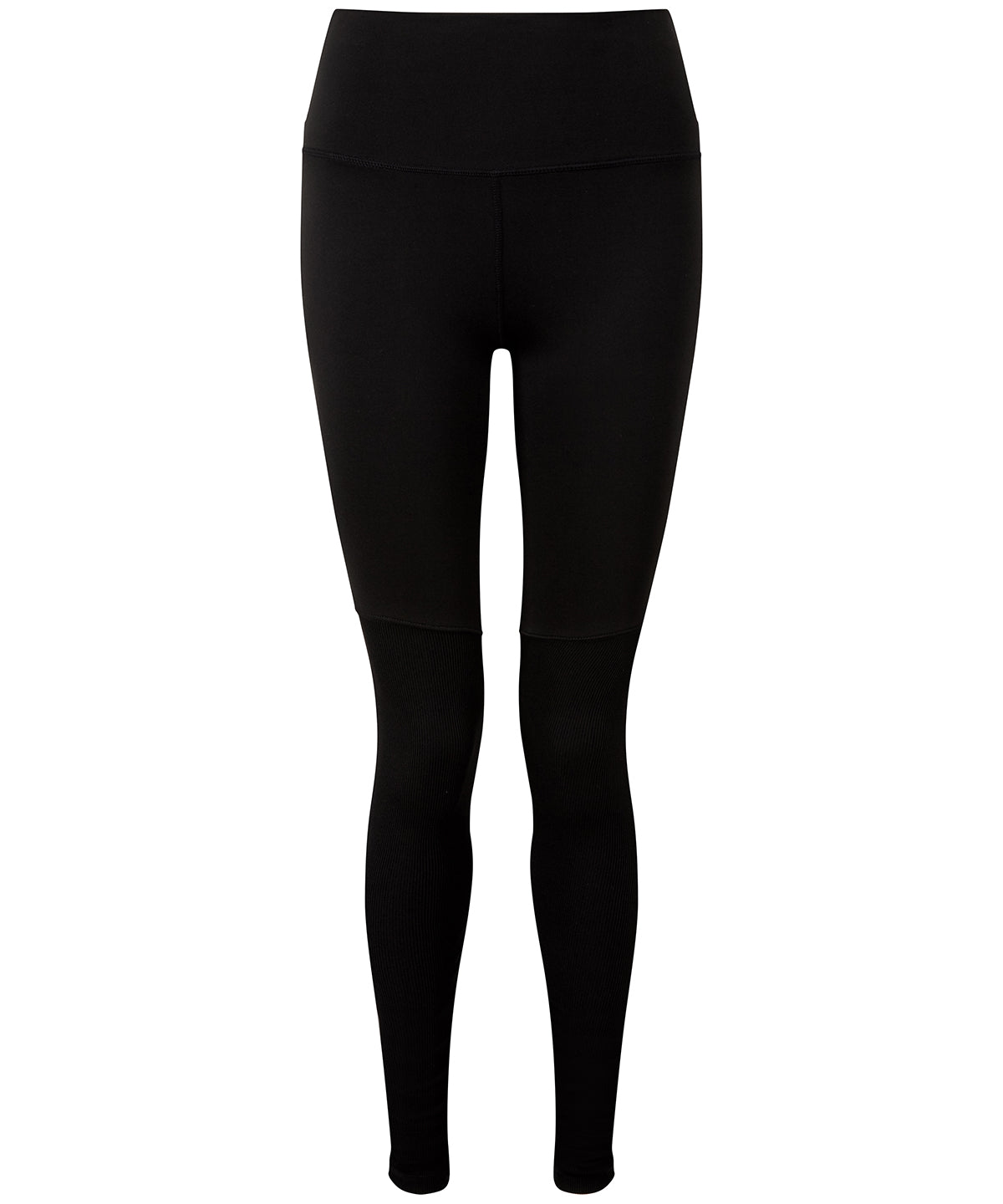 Mallas de yoga para mujer TriDri® | Negro/Negro
