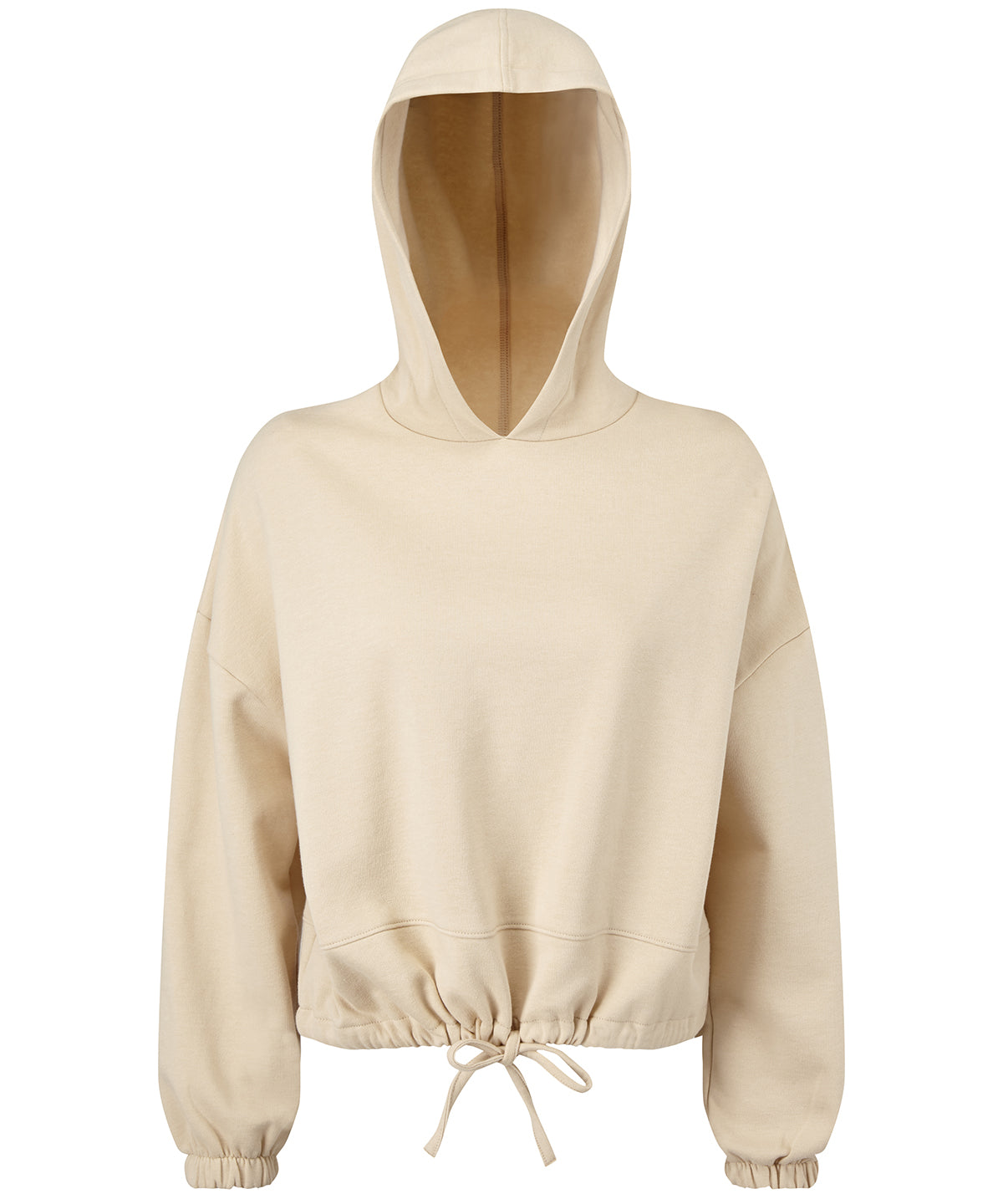 Sudadera corta extragrande para mujer TriDri® | Nude