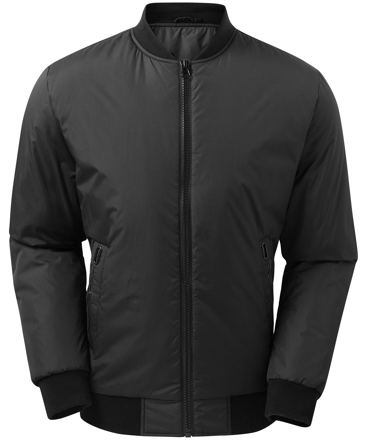 Chaqueta bomber lisa Delta | Negro