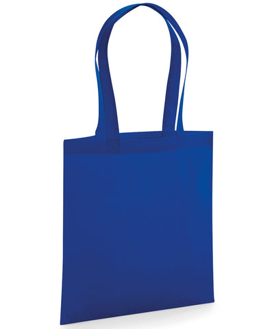Bolso de algodón orgánico premium | Azul Real Brillante
