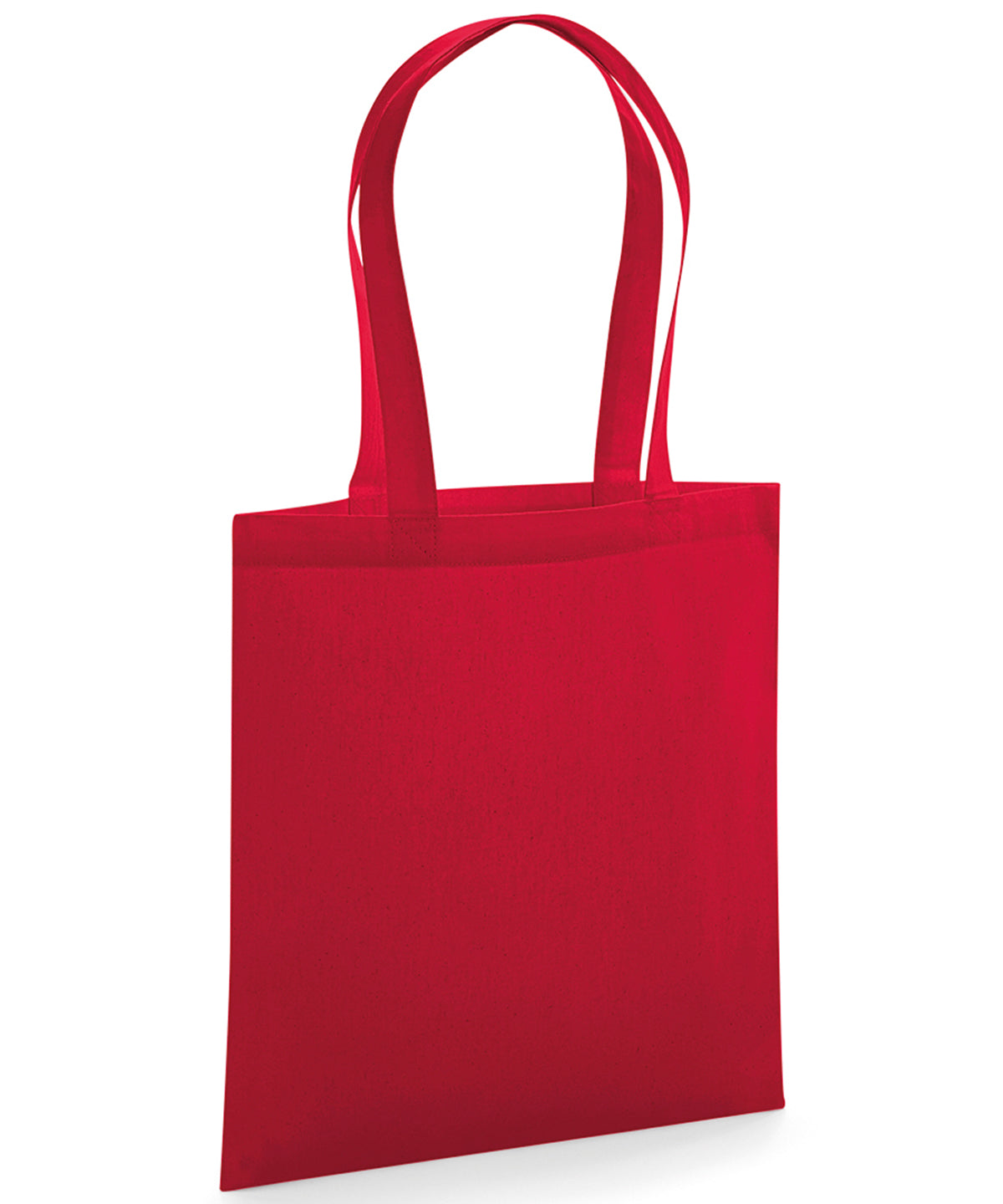 Bolso de algodón orgánico premium | Rojo Clásico