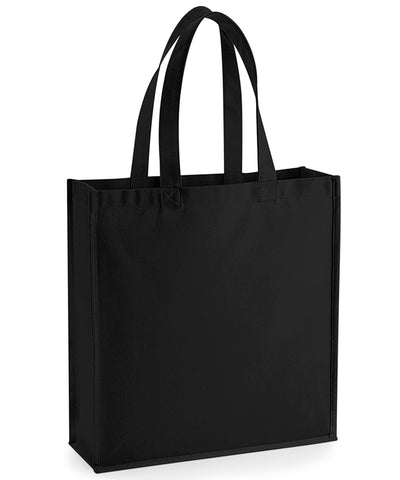 Bolso de lienzo Gallery | Negro
