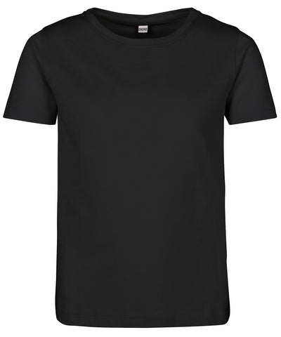 Camiseta de manga corta para nias | Negro
