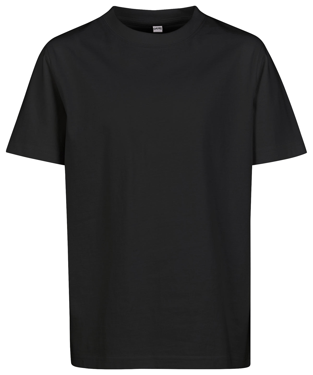 Camiseta bsica para nios | Negro