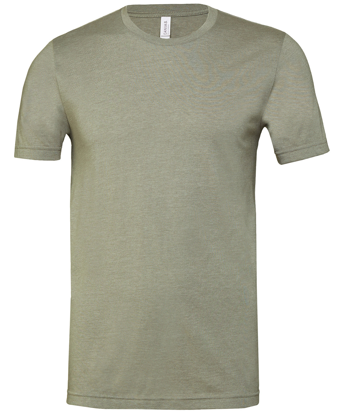 Camiseta unisex de manga corta en mezcla de algodn y polister en color jaspeado | Piedra Brezo