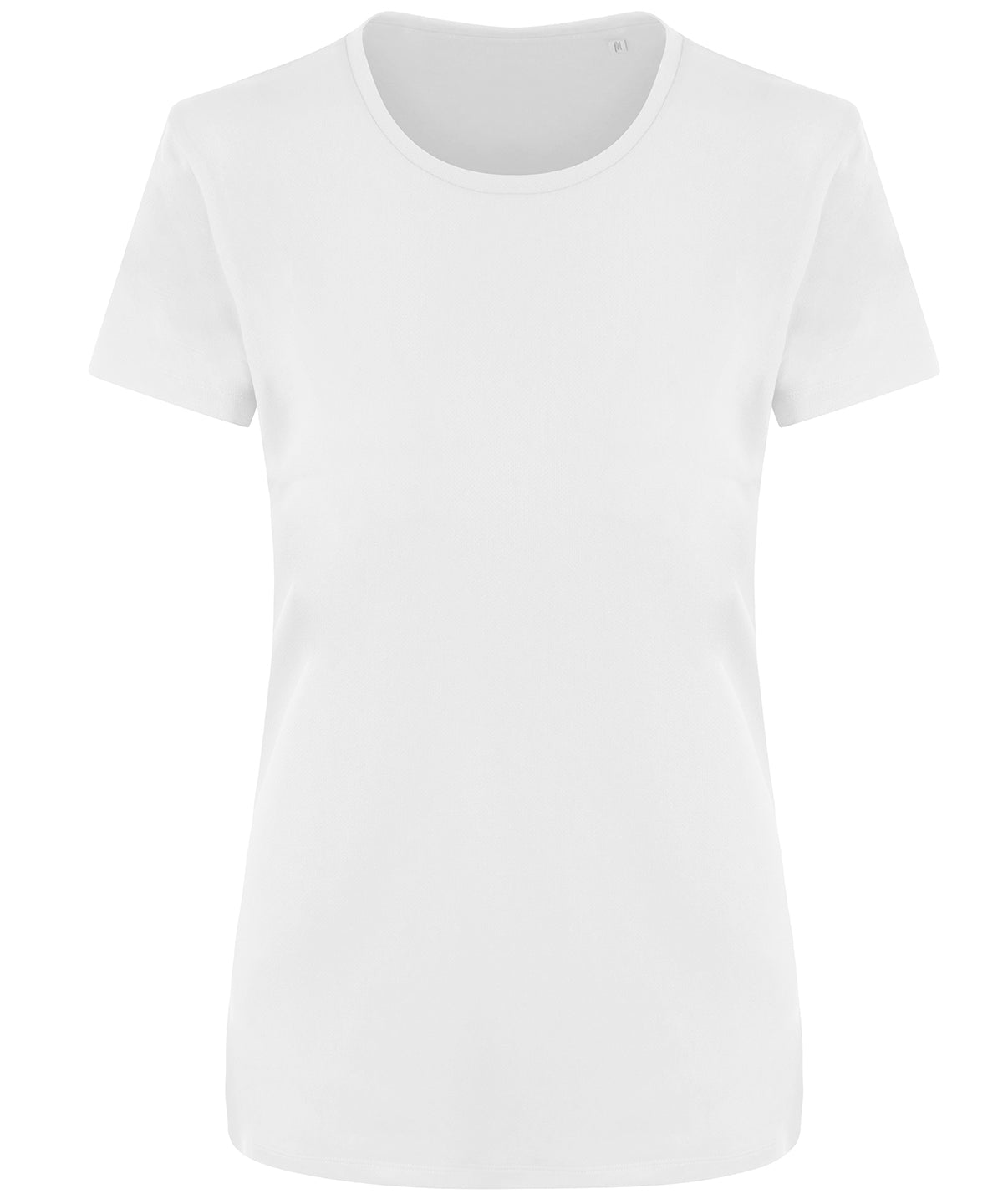 Camiseta deportiva reciclada Ambaro para mujer | Blanco Nieve