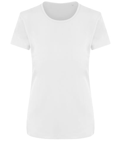 Camiseta deportiva reciclada Ambaro para mujer | Blanco Nieve