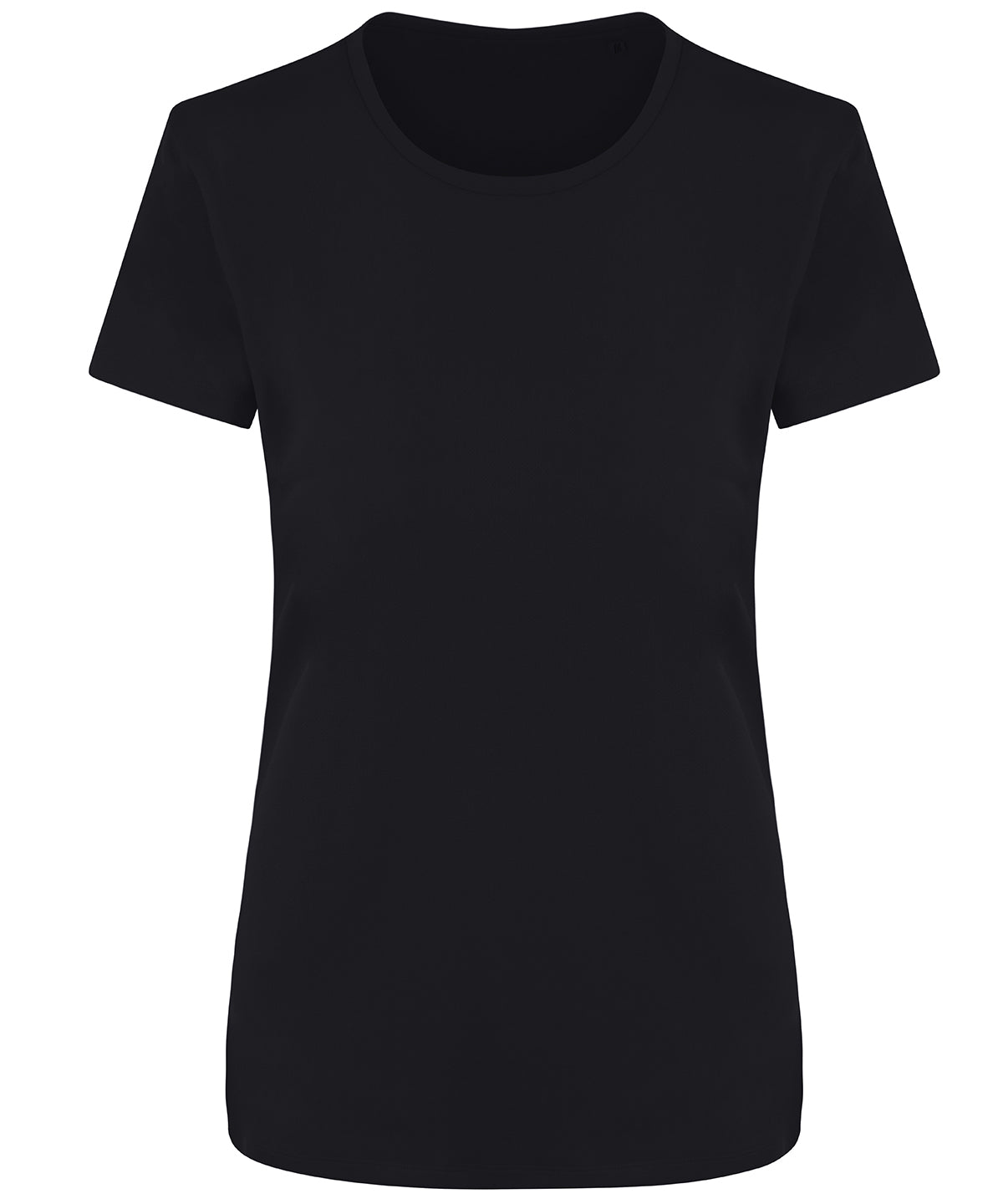 Camiseta deportiva reciclada Ambaro para mujer | Negro Profundo