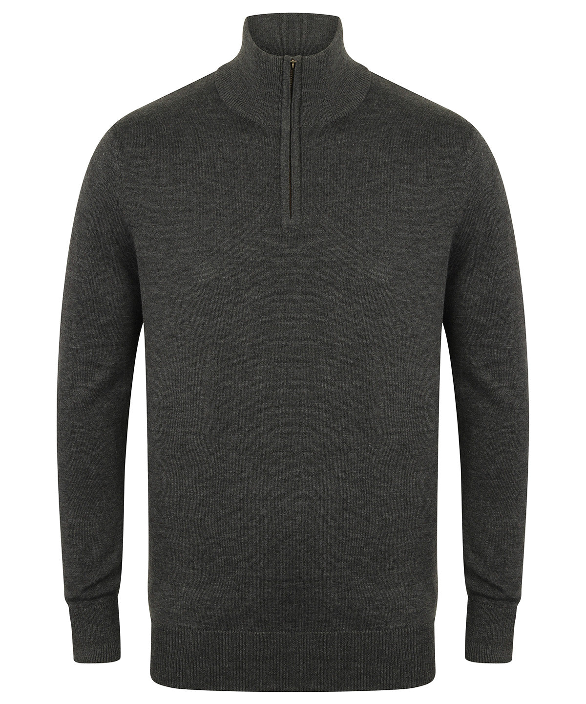 Jersey con cremallera | Gris Marengo