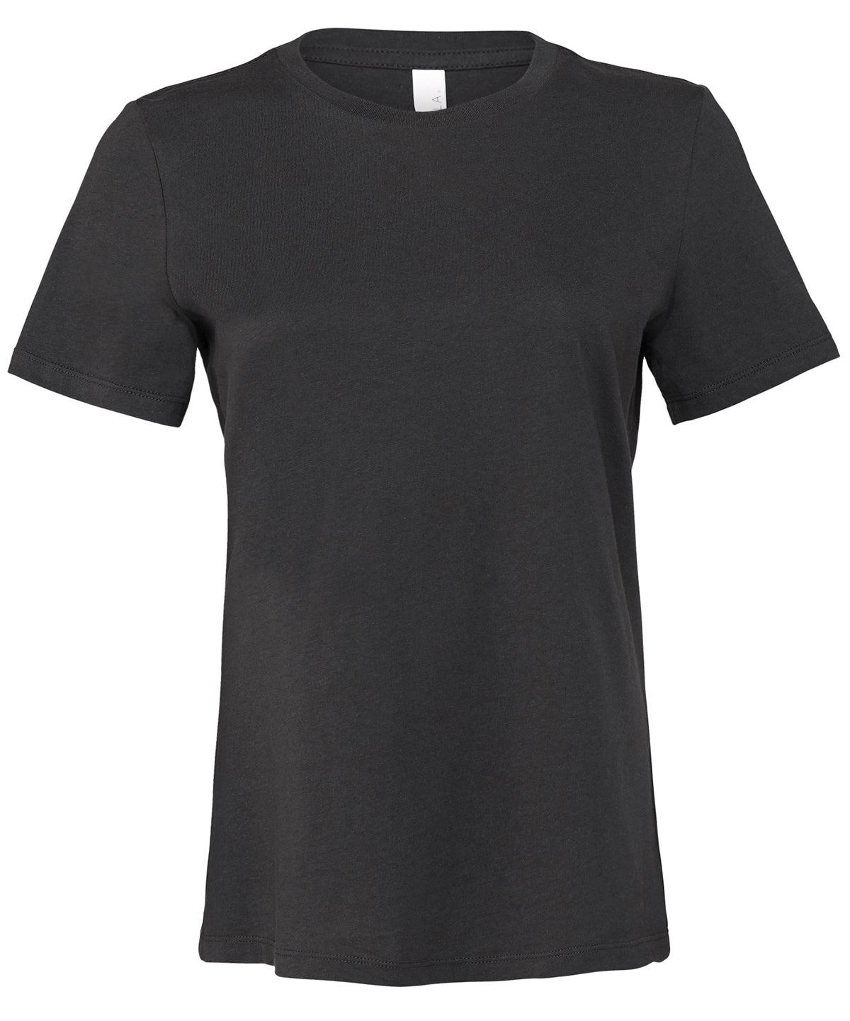 Damen Loose Fit Jersey Kurzarm T-Shirt | Dunkelgrau