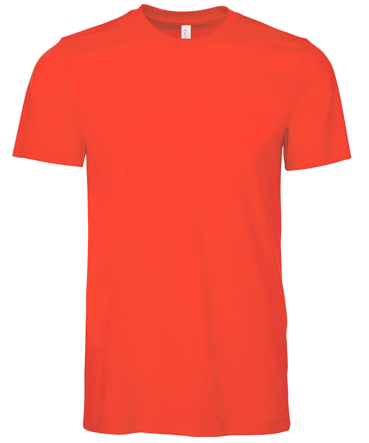 Camiseta unisex de cuello redondo de jersey | Rojo Amapola