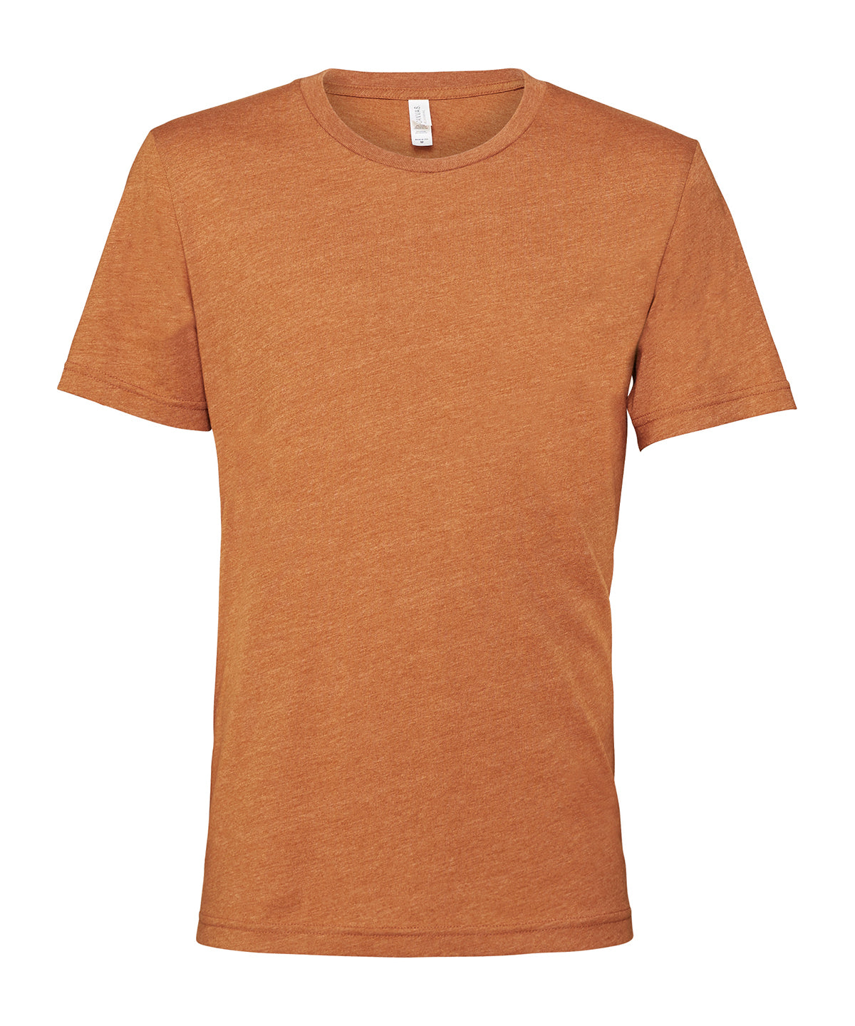 Camiseta unisex de manga corta en mezcla de algodn y polister en color jaspeado | Otoo Brezo