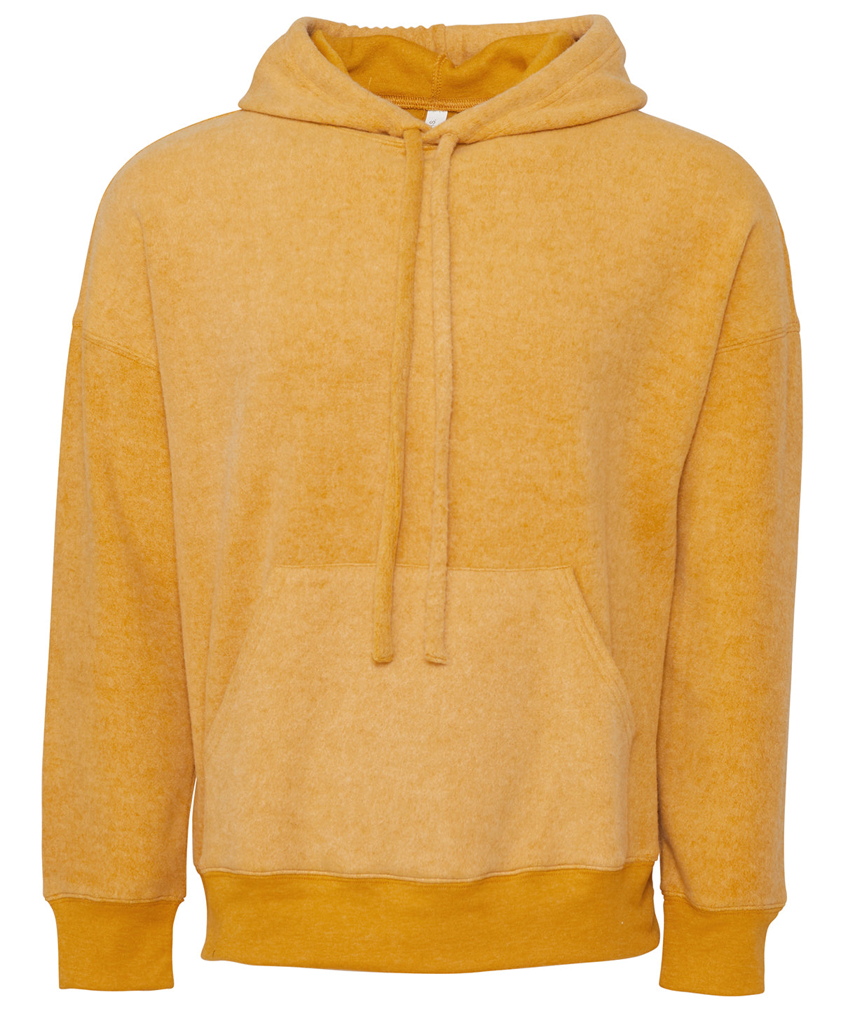 Unisex Samt Fleece Hoodie | Heather Senf