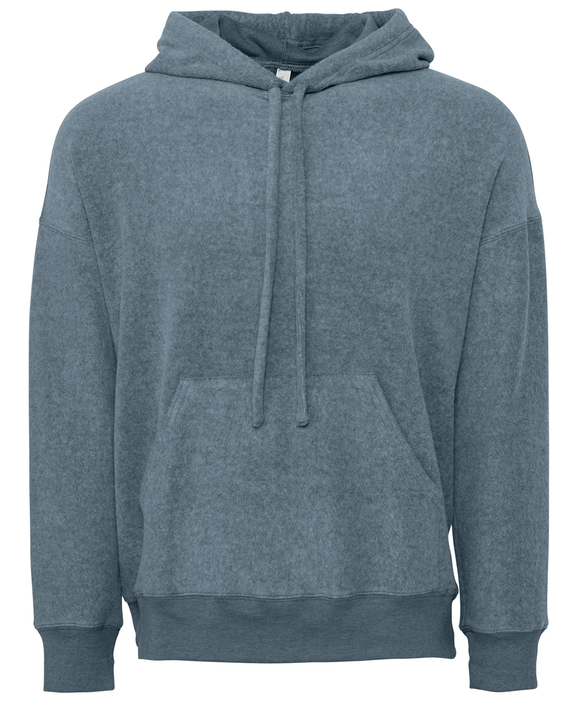 Unisex Fleece Hoodie | Grau meliert